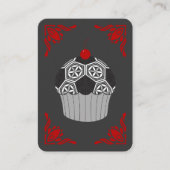 神聖なサッカーのカップケーキ 名刺 (正面)