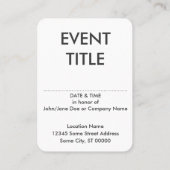 神聖なサッカーのカップケーキ 名刺 (裏面)