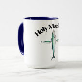 神聖なサバのマグ マグカップ (正面左)