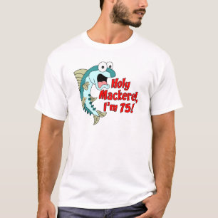 神聖なサバ私は75才です Tシャツ
