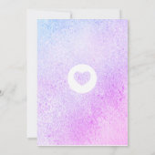 *~*神聖なシンボルスピリチュアルパステ結婚ル 招待状 (裏面)