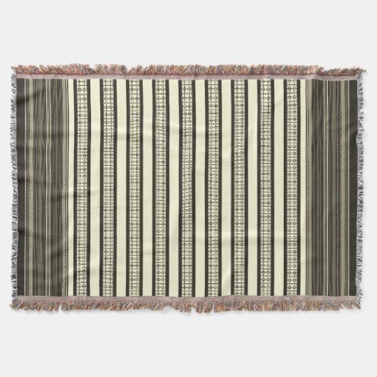 神聖なシンボル：アフリカのマリインスパイアムドクロス スローブランケット (正面)