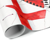 神聖なシンボル:レッド、ブラック&ホワイト版 ラッピングペーパー (ロールコーナー)