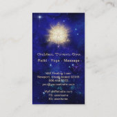 *~*神聖なジオメトリの光線ゴールデンアイテム 名刺 (裏面)