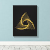 神聖なジオメトリ記号 キャンバスプリント (インサイチュ (ウッドフロア))