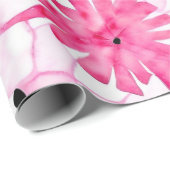 神聖なジオメトリ：ピンク、ブラック、ホワイト版 ラッピングペーパー (ロールコーナー)