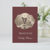 神聖なハートのカトリック教の多くの記念の提供 招待状 (スタンド正面)