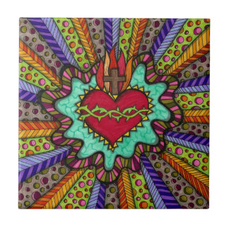 神聖なハートのタイル タイル