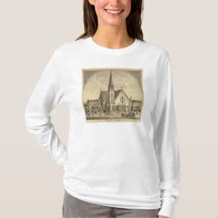 神聖なハートの東の自由の教会 Tシャツ