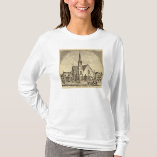 神聖なハートの東の自由の教会 Tシャツ (正面)