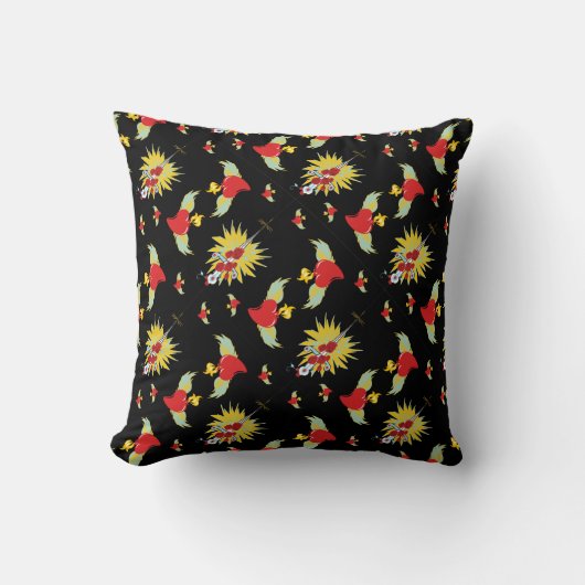 神聖なハートの枕 クッション (正面)