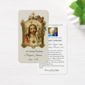 神聖なハートイエスカトリック葬儀の聖札 –  (デスク)