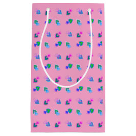 神聖なハートピンク スモールペーパーバッグ