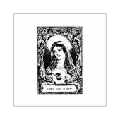 神聖なハートヴァージン母メリーカトリック宗教 ラバースタンプ (インプリント)
