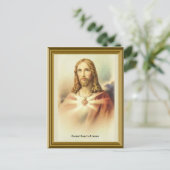 神聖なハート ポストカード (スタンド正面)