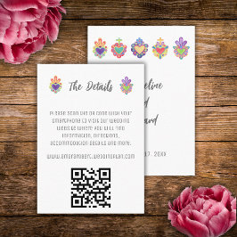 神聖なハート、メキシコのハートエンクロージャカード 名刺