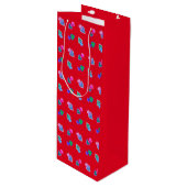 神聖なハート ワインギフトバッグ (正面アングル)
