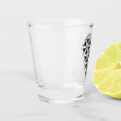 神聖なハート – 生命のハート、デュアルWh/Bl。 ショットグラス (左)