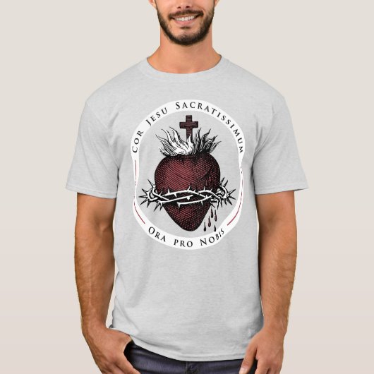 神聖なハート Tシャツ (正面)