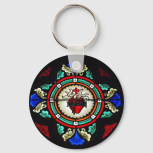 神聖なハートKeychain キーホルダー