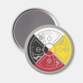 神聖なフープの薬輪 マグネット (正面/裏面)