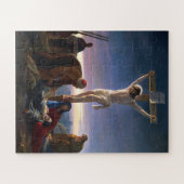 神聖なブロッホのカールによって十字架上のキリスト ジグソーパズル (横)