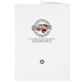 神聖なミサ提供山カーメルケノシャWI (裏面)