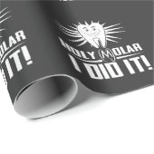 神聖なモル私はそれを歯科衛生士の卒業しました ラッピングペーパー (ロールコーナー)