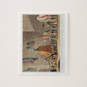 神聖なラクダの壮大な行列の概観 ジグソーパズル (縦)