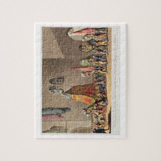 神聖なラクダの壮大な行列の概観 ジグソーパズル (縦)