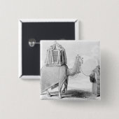 神聖なラクダ 缶バッジ (正面&裏面)