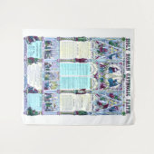 神聖なローマカトリック教の信頼のインフォグラフィックの図表 タペストリー (正面(横))