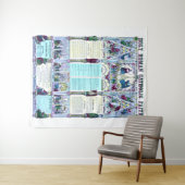 神聖なローマカトリック教の信頼のインフォグラフィックの図表 タペストリー (インサイチュ(横))