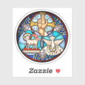 神聖な三位一体ローマカトリックのビニールの象徴 シール (シート)