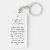 神聖な三位一体 キーホルダー (裏面)