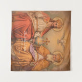 神聖な三位一体 タペストリー (正面(横))