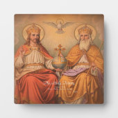 神聖な三位一体 フォトプラーク (正面)