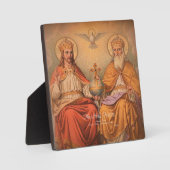 神聖な三位一体 フォトプラーク (正面)