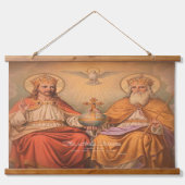 神聖な三位一体 吊り下げ型タペストリー (正面)