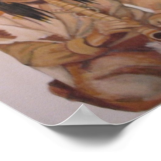 神聖な儀式 ポスター (角)