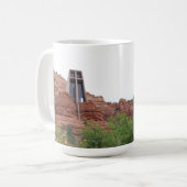 神聖な十字のチャペル コーヒーマグカップ (正面左)