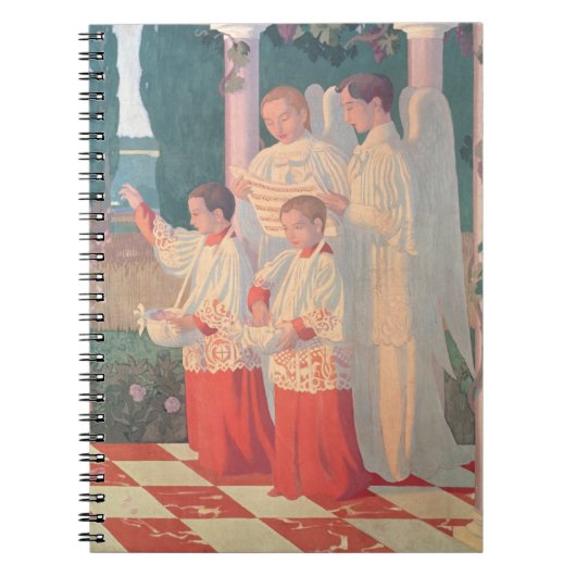 神聖な十字の高揚 ノートブック (正面)
