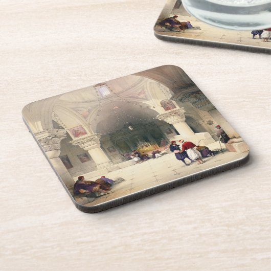 神聖な墓室のクリプト、エルサレムは、20 fをめっきします コースター (左側)