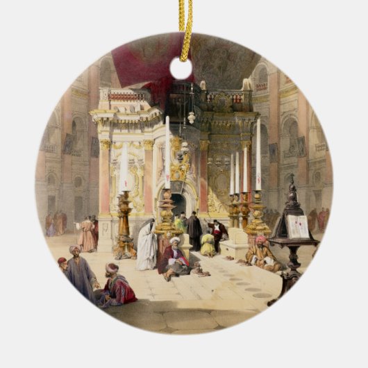 神聖な墓室の神社、1839年4月10日、pla セラミックオーナメント (正面)
