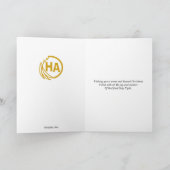 神聖な天使-クリスマスの天使 シーズンカード (内部)