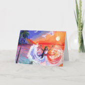 神聖な女性の女神カード カード (正面)