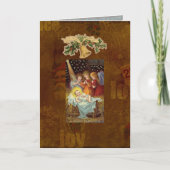 神聖な季節のクリスマスカード シーズンカード (正面)