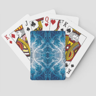 神聖な宇宙の流れ – 青い銀の対称性 トランプ