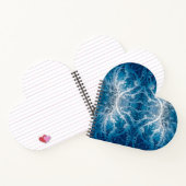 神聖な宇宙の流れ – 青い銀の対称性 ノートブック (内部)