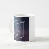 神聖な宇宙のDoulaのマグの看守 コーヒーマグカップ (正面左)